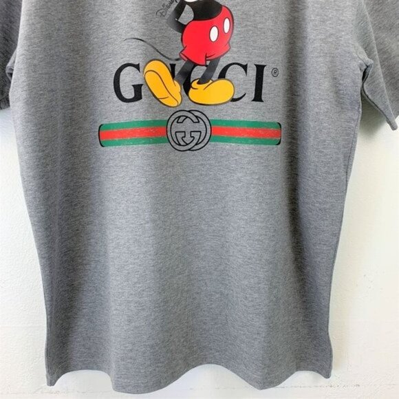 NWT Gucci x Disney oversized logo-print T-shirt Size M - Picture 8 of 14